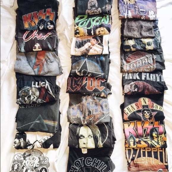Tops - (2) Mystery Band Tees